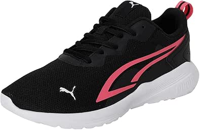 PUMA Erkek/Unisex All-Day Active-Puma Black-Sunset Pink-Puma White Low Boot 42