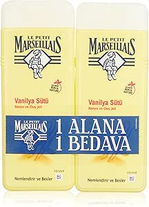 Le Petit Marseillais Vanilya Sütü Duş Jeli (2 x 400 ml)