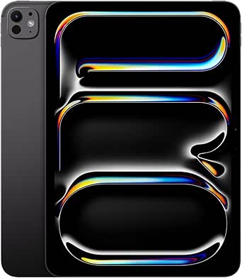 Apple iPad Pro 11 inç, M4 çip ile: Ultra Retina XDR Ekran, Nano-Texture Cam, 2 TB, 12 MP Ön/Arka Kamera, Wi-Fi 6E, Face ID, Tüm Gün Süren Pil Ömrü — Uzay Siyahı