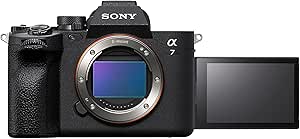 Sony Alpha 7 IV | Uzmanlar için aynasız tam format kamera (33 megapiksel, gerçek zamanlı odaklama, saniyede 10 kare hız, 4K 60p video, ayarlanabilir tam dokunmatik ekran)