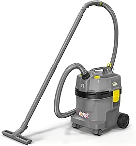 Kärcher NT 22/1 Ap L Islak/Kuru Elektrikli Süpürge, Güç 1300 W, Plastik Hazne 22 L, Hortum 1.9 M, PES Kartuş Filtresi, Keçe Filtre Torbası, Zemin ve Derz Başlığı, Antrasit