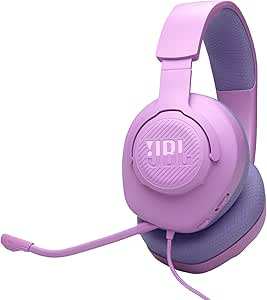 JBL Quantum 100M2,Gaming Kulaklık,Kablolu,Mor