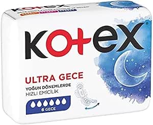 Kotex Ultra Single Gece 6’lı 1 Paket
