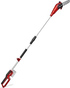 Einhell Akülü Yüksek Dal Budama GC-LC 18/20 Li T-Solo Power X-Change (Li-ion, 18 V, 20 cm kılavuz çubuk, 30° eğimli motor başlığı, uzatma çubuğu, metal şanzıman) – 3410581