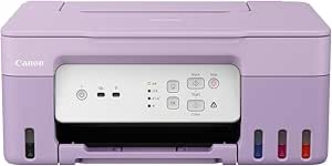 Canon G3430 Wi-Fi + Tarayıcı + Fotokopi Renkli Çok Fonksiyonlu Tanklı Mor Mürekkep Püskürtmeli Yazıcı