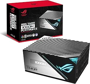 Asus ROG-THOR-1000P2-GAMING V2 1000W 80+ Platinum 135mm Full Modüler Gaming (Oyuncu) Power Supply