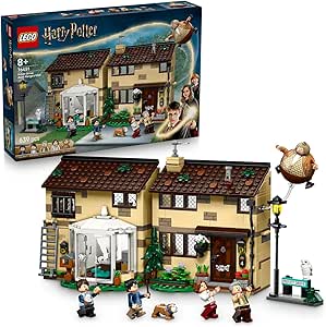 LEGO Harry Potter Privet Drive: Marge Hala’nın Ziyareti 76451-8 Yaş ve Üzeri Çocuklar için Sergilenebilir Koleksiyonluk Yaratıcı Oyuncak Yapım Seti, Doğum Günü Hediyesi (639 Parça)