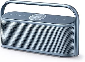 Anker Soundcore Motion X600 HiFi Bluetooth Hoparlör, 50W Stereo Ses, Ay Mavisi