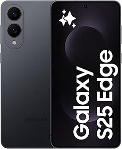 📌 Samsung Galaxy S25 Edge, Yapay Zeka(AI) Telefon, 12GB RAM, 512GB Hafıza, Titanyum Gece Siyahi, Galaxy AI, Android Akıllı Telefon, 200MP Kamera, Uzun Pil Ömrü (Samsung Türkiye Garantili)