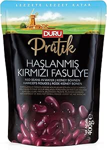 Duru Pratik Haşlanmış Kırmızı Fasulye 400 Gr