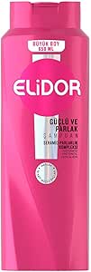 Elidor Saç Bakım Şampuanı, Güçlü ve Parlak, 650 ml