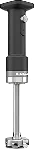 KitchenAid Go 5KHBRV05BM Aksesuarlı El Blenderı Bataryasız Siyah