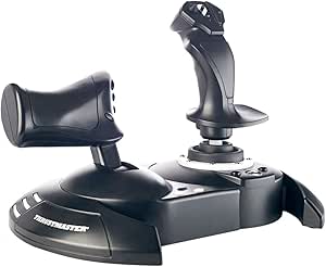 📌 Thrustmaster T.Flight Hotas One – Xbox Series X|S, Xbox One ve PC için Yüksek Hassasiyetli Uçuş Joystiği ve Gaz Kolu