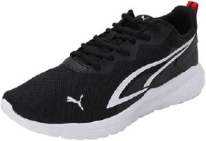 PUMA Erkek/Unisex All-Day Active-Puma Black-Sunset Pink-Puma White Low Boot 42