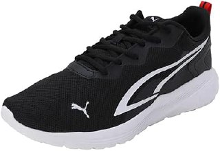 PUMA Erkek/Unisex All-Day Active-Puma Black-Sunset Pink-Puma White Low Boot 42