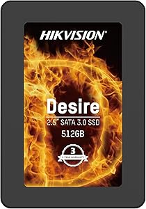Hikvision SSD Arzu(S) 512GB Siyah