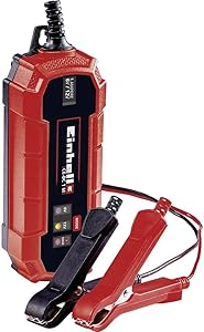 Einhell CE-BC 1 M, Akü Şarj Cihazı Kırmızı/Siyah