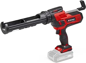 Einhell Akülü Silikon Tabancası TE-SG 18/10 Li-Solo Power X-Change (18 V, 310 ml kartuşlar için, 2.000 N’ye kadar dağıtım gücü, ayarlanabilir güç, akü dahil değildir) – 4522250