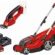 Einhell GE-CM 36/37 Li Akülü Çim Biçme Makinesi + GE-CG 18/1 Li Power X-Change Akülü Çit Budama (18V, 37 cm kesme genişliği, 2x 3,0 Ah akü ve 2x şarj cihazı dahildir) – 3413173