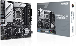 ASUS PRIME Z790M-PLUS Intel Z790 LGA1700 DDR5 7200 DP HDMI 3x M2 USB3.2 AURA RGB mATX ASUS 5X PROTECTION III, Armoury Crate, AI Suite 3