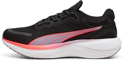 PUMA Erkek/Unisex Scend Pro-PUMA Black-Sunset Glow Low Boot 43