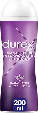 Durex Aloe Vera Özlü Play Kayganlaştırıcı & Masaj Jeli (1 x 200 ml)