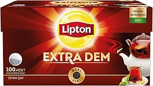 Lipton Extra Dem Demlik Süzen Poşet Siyah Çay 100’lü Paket