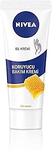 NIVEA El Kremi Koruyucu Bakım, 75 ml, Bal Mumu ve Gül Kokusu