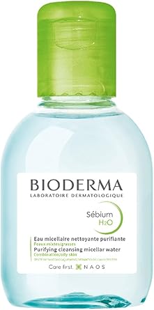 Bioderma Sebium H2O Karma, Yağlı ve Akne Eğilimli Ciltler için Micellar Makyaj Temizleme Suyu