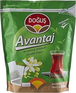 Doğuş Çay Avantaj Bergamot Aromalı Demlik Poşet Çay 50×20 Gr