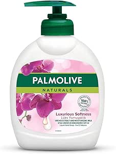 Palmolive Naturals Siyah Orkide İpeksi Yumuşaklık Nemlendirici Sıvı El Sabunu (300 ml)