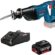 Bosch GSA 18V-LI Akülü Panter Testere (18 Volt, 1 x 4,0 Ah Akü, Şarj Cihazı, Ahşapta kesme derinliği: 250 mm, 2.700 strok/dk, Karton Kutuda)