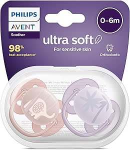 Philips Avent Ultra Soft Emzik 0-6 Ay, 2’li Paket, Kız