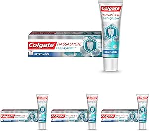 Colgate Hassasiyete Anında Çözüm Onarım + Hassas Beyazlık Diş Macunu 75 ml 4lü paket