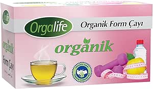 Karali Orgalife Organik Bardak Poşet Form Çay, 20’li