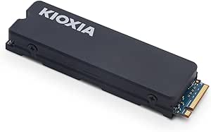 KIOXIA EXCERIA NVMe 4TB SSD – M.2 2280, Heatsink, PCIe Gen4, 6200MB/s Okuma, 4800MB/s Yazma