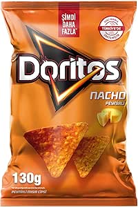 📌 Doritos Nacho Peynirli Mısır Cipsi Süper Boy 130 g
