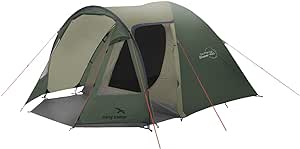 easy camp Blazar 400 Rustic, Yeşil Blackroom 9 m² & 4 Kişilik Yüksek Aile Çadırı