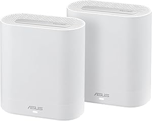 ASUS ExpertWifi EBM68 Tri-Band-AiMesh-AiProtectionPro-VPN-2.5 Gbps Port-up to 5 SSID supports-Access Point-Mesh (İkili Paket)
