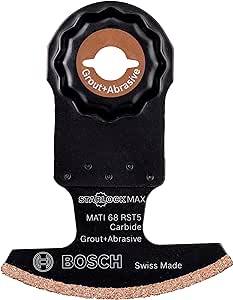Bosch Professional Segmentsaegeblatt ince (Marmorfugen ve beton için, Multifunktionswerkzeuge Starlock Max, Mati 68 RST5)