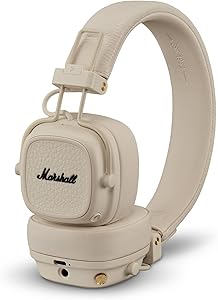 Marshall Major V Bluetooth, OE, Cream