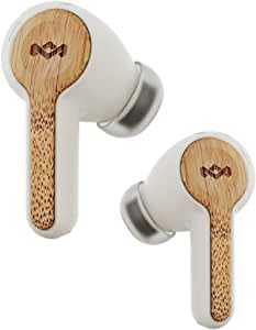 Marley Rebel kulak içi Bluetooth kulaklık, sürdürülebilir üretim, kablosuz ses, şarj edilebilir ve dokunmatik kontrol fonksiyonlu, 30 saat çalma süresi, şık ve taşınabilir şarj kılıfı ile