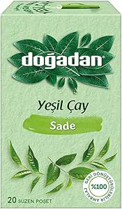 Dogadan Yeşil Çay Sade (20’li Poşet)