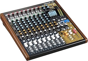Tascam Model 12-10 Kanal Analog Mikser & 12 Kanal Dijital Kayıt Özellikli