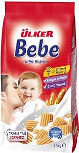 ÜLKER Bebe Bisküvisi 172 Gram, tekli