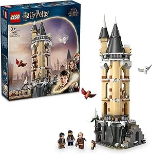 LEGO Harry Potter Hogwarts Şatosu Baykuşhanesi 76430 – 8 Yaş ve Üzeri Harry Potter Hayranı Kız ve Erkek Çocukları için Baykuş Figürü İçeren Oyuncak Yapım Seti, Doğum Günü Hediyesi Fikri (364 Parça)