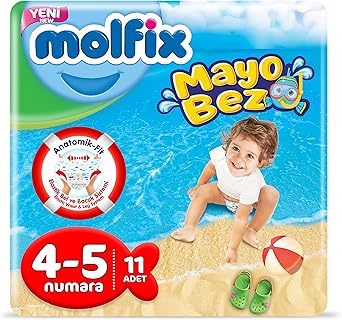 Molfix Mayo Bebek Bezi Karma 4-5 numara 9-15 kg (1 x 11 Adet)