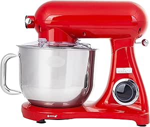 📌 Karaca Powercast Chef Stand Mikser, Kırmızı