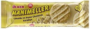 Ülker Hanımeller Limonlu Beyaz Çikolatalı Kurabiye 138 Gr