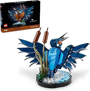 LEGO Icons Yalıçapkını Kuşu 10331 – Kuş Sever Yetişkinler için Koleksiyonluk, Sergilenebilir Yaratıcı Model Yapım Seti, Doğum Günü Hediyesi Fikri (834 Parça)